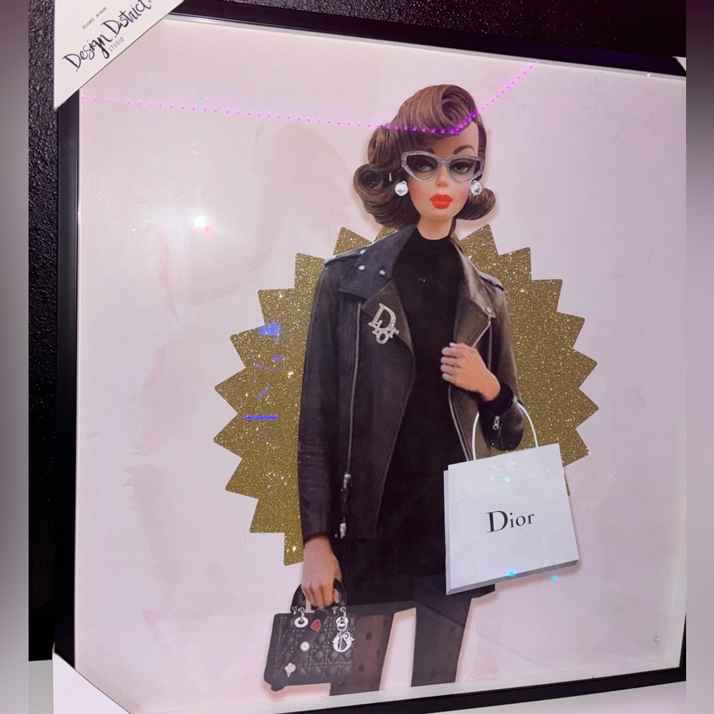 Design District Dior Barbie Designer luxury wall art